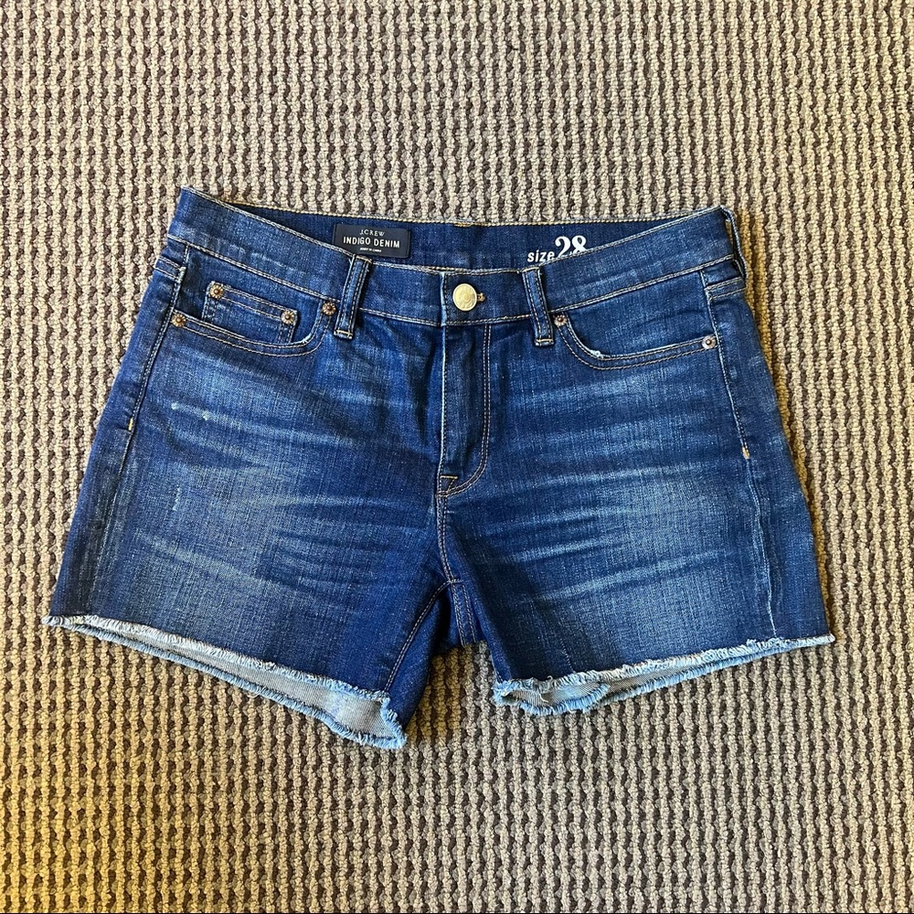 PERFECT CONDITION! BARELY WORN JCrew jean shorts
